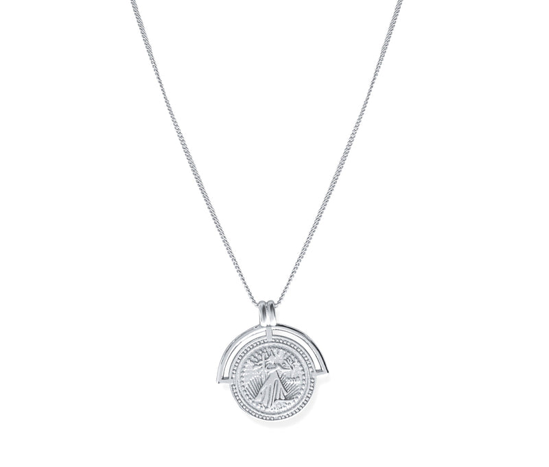 Roma Silver Necklace