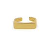 Nia Flat Gold Ring