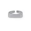 Nia Flat Silver Ring