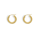 Alora Gold Hoop Earrings