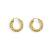 Cleo Gold Hoop Earrings